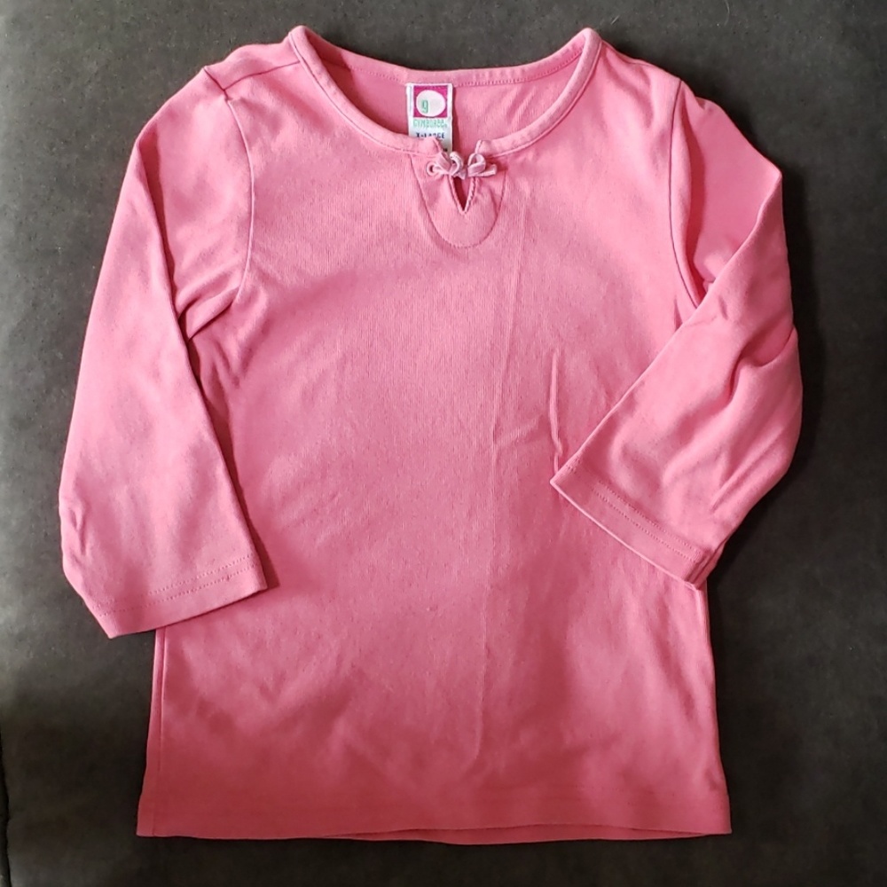 GYMBOREE Coral cotton knit shirt